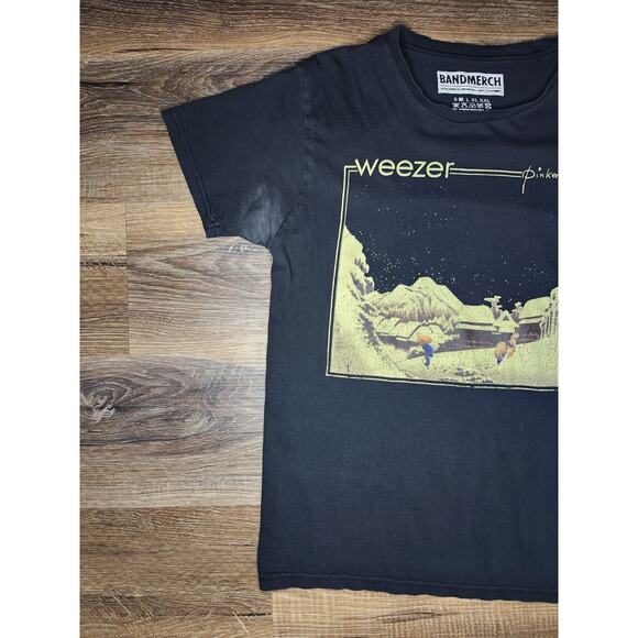 Weezer Pinkerton Band Merch T-Shirt Black Size Large Official Licensed - Picture 6 of 9